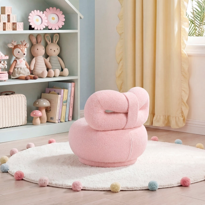 4213PK-1MN Mini Kid's Swivel Chair - 4213PK-1MN