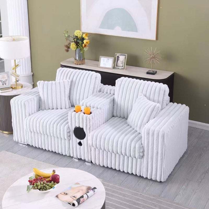 462 LOVE SEAT WITH CENTER CONSOLE 85X38X35 - 210000007952