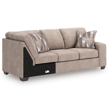 Newellen Hemp 3-Piece LAF Sectional with Chaise