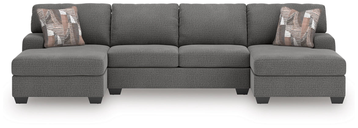 Clarington 3-Piece Sectional with Double Chaise