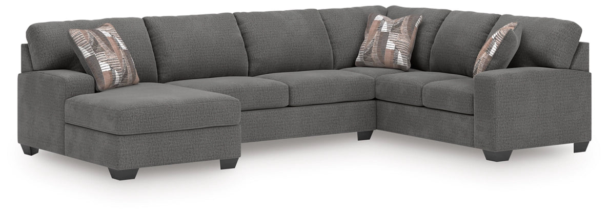 Clarington 3-Piece LAF Sectional with Chaise