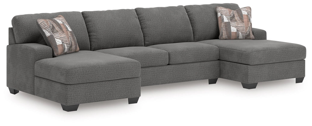 Clarington 3-Piece Sleeper Sectional with Double Chaise