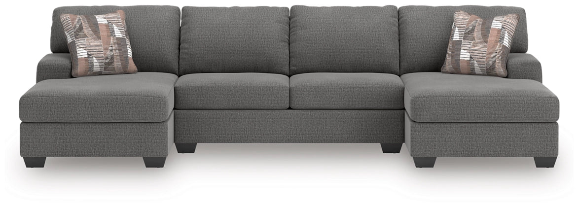 Clarington 3-Piece Sleeper Sectional with Double Chaise