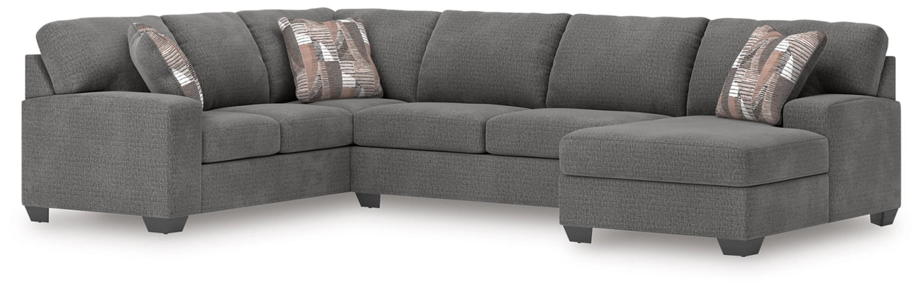 Clarington 3-Piece RAF Sectional with Chaise