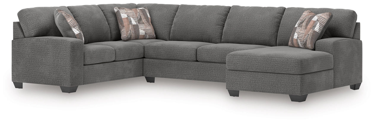 Clarington 3-Piece RAF Sectional with  Chaise