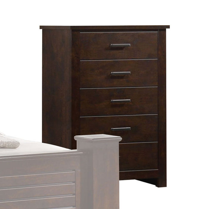 Emily Brown Platform Storage Bedroom Set
