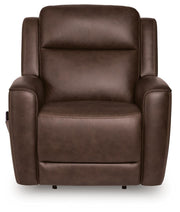4Z-Tribano Espresso Power Lift Recliner - PCU1530112