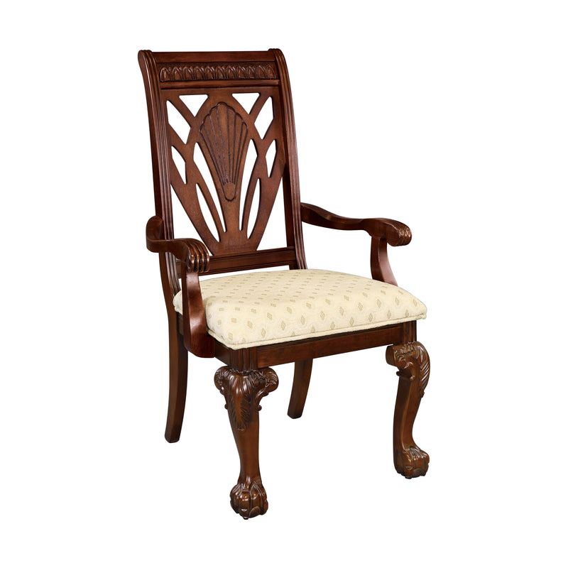Norwich Dark Cherry Extendable Dining Set - Lara FurnitureDining Room Set