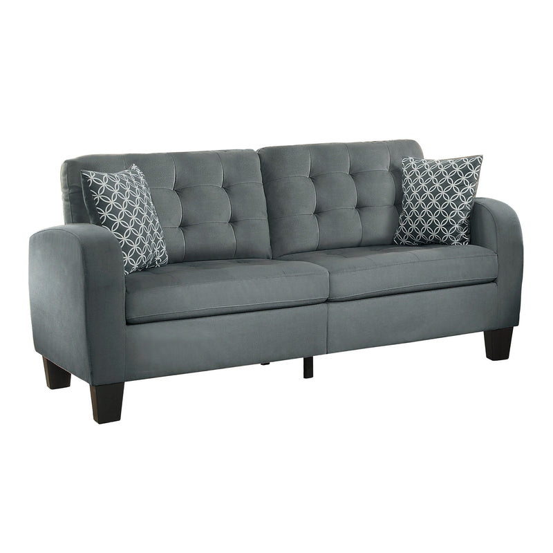 Sinclair Gray Living Room Set - Lara FurnitureLiving Room Set