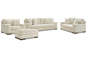 Maggie Birch Sofa, Loveseat, Chair and Ottoman -  Ashley - Lara Furniture
