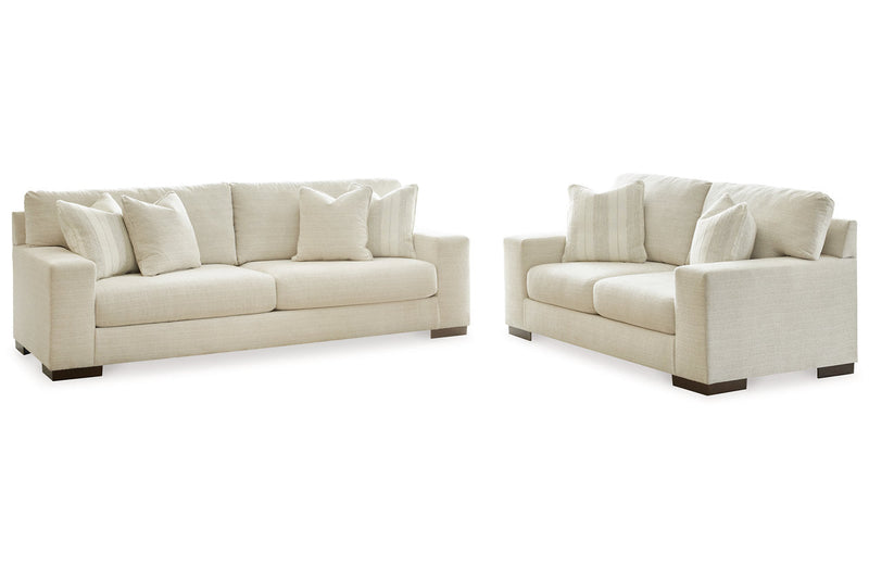 Maggie Birch Sofa, Loveseat, Chair and Ottoman -  Ashley - Lara Furniture