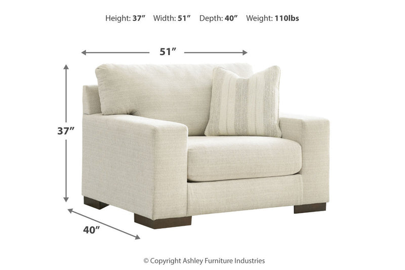 Maggie Birch Sofa, Chair and Ottoman -  Ashley - Lara Furniture