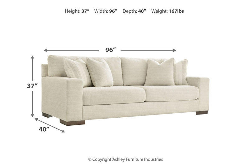 Maggie Birch Sofa, Loveseat and Ottoman -  Ashley - Lara Furniture