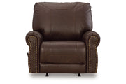 Colleton Dark Brown Sofa and Recliner -  Ashley - Lara Furniture