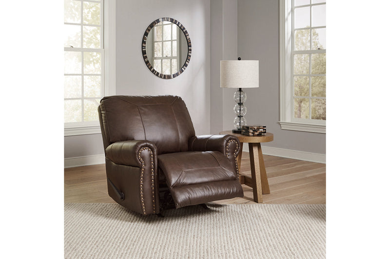 Colleton Dark Brown Sofa and Recliner -  Ashley - Lara Furniture
