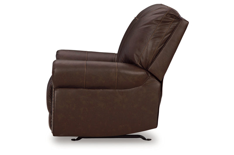 Colleton Dark Brown Sofa and Recliner -  Ashley - Lara Furniture