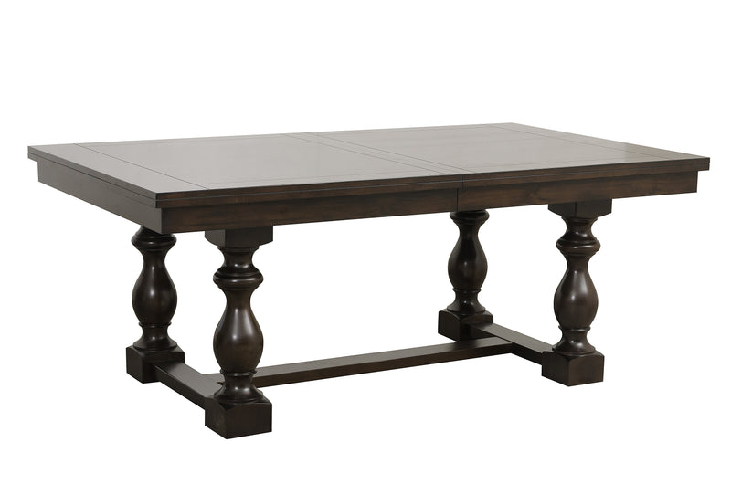 Reid Cherry Extendable Dining Set - Lara FurnitureDining Room Set