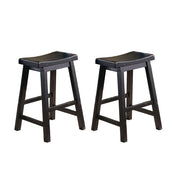 5302BK-24 24 Counter Height Stool, RTA, Set of 2 - 5302BK-24