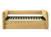 Philipa Gold Daybed with Trundle from Crown Mark - Lara Furniture