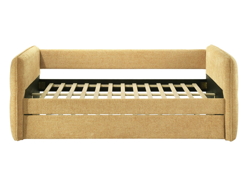 Philipa Gold Daybed with Trundle from Crown Mark - Lara Furniture