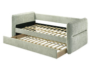 Philipa Light Green Daybed with Trundle from Crown Mark - Lara Furniture