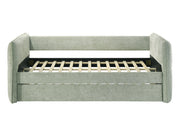 Philipa Light Green Daybed with Trundle from Crown Mark - Lara Furniture