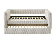 Brielle Dove Daybed with Trundle from Crown Mark - Lara Furniture
