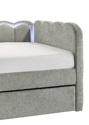 Melody Light Gray Daybed from Crown Mark - Lara Furniture