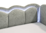 Melody Light Gray Daybed from Crown Mark - Lara Furniture