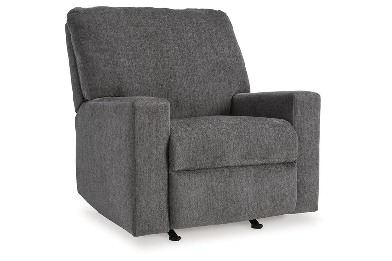 Rannis Pewter Full Sofa Sleeper and Recliner -  Ashley - Lara Furniture