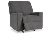 Rannis Pewter Full Sofa Sleeper and Recliner -  Ashley - Lara Furniture
