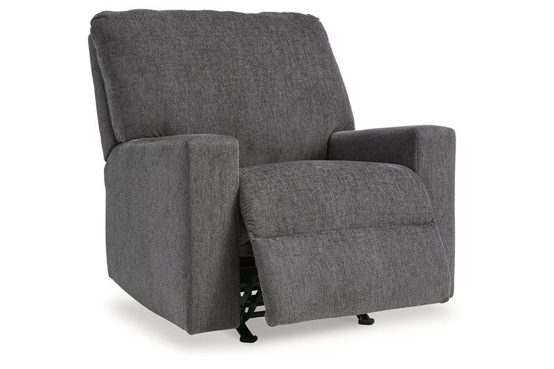 Rannis Pewter Full Sofa Sleeper and Recliner -  Ashley - Lara Furniture