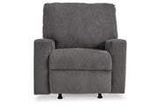 Rannis Pewter Full Sofa Sleeper and Recliner -  Ashley - Lara Furniture