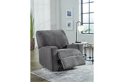 Rannis Pewter Full Sofa Sleeper and Recliner -  Ashley - Lara Furniture