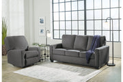 Rannis Pewter Full Sofa Sleeper and Recliner -  Ashley - Lara Furniture
