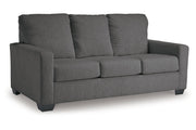 Rannis Pewter Full Sofa Sleeper and Recliner -  Ashley - Lara Furniture