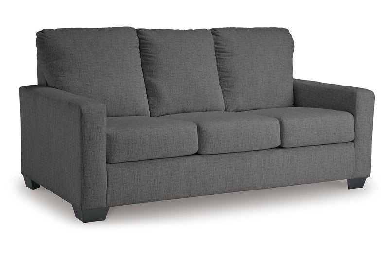 Rannis Pewter Full Sofa Sleeper and Recliner -  Ashley - Lara Furniture