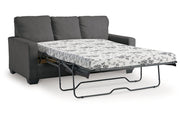 Rannis Pewter Full Sofa Sleeper and Recliner -  Ashley - Lara Furniture