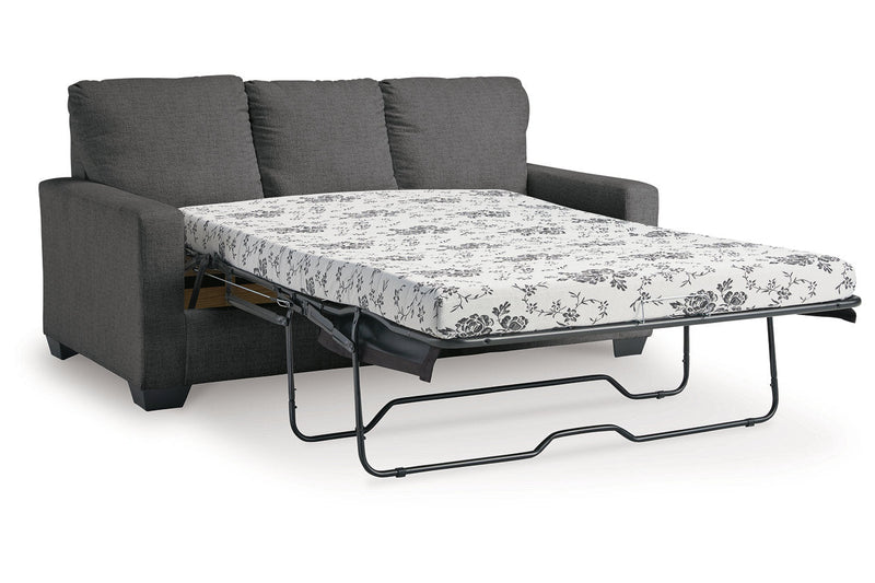 Rannis Pewter Full Sofa Sleeper and Recliner -  Ashley - Lara Furniture