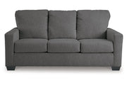 Rannis Pewter Full Sofa Sleeper and Recliner -  Ashley - Lara Furniture