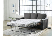 Rannis Pewter Full Sofa Sleeper and Recliner -  Ashley - Lara Furniture