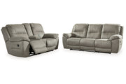 Next-Gen Gaucho Putty Reclining Sofa and Loveseat -  Ashley - Lara Furniture
