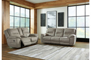 Next-Gen Gaucho Putty Reclining Sofa and Loveseat -  Ashley - Lara Furniture