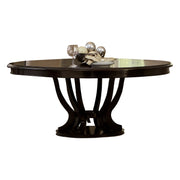 Savion Espresso Round/Oval Extendable Dining Set - Lara FurnitureDining Room Set