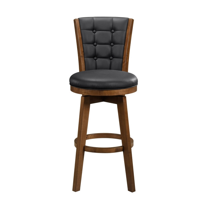 5505-29BKS Swivel Pub Height Chair, Set of 2 - 5505-29BKS