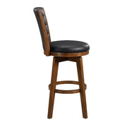 5505-29BKS Swivel Pub Height Chair, Set of 2 - 5505-29BKS