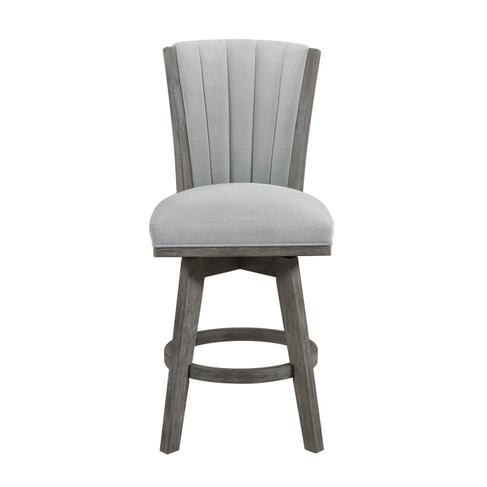 5507-24GYS Swivel Counter Height Chair, Set of 2 - 5507-24GYS