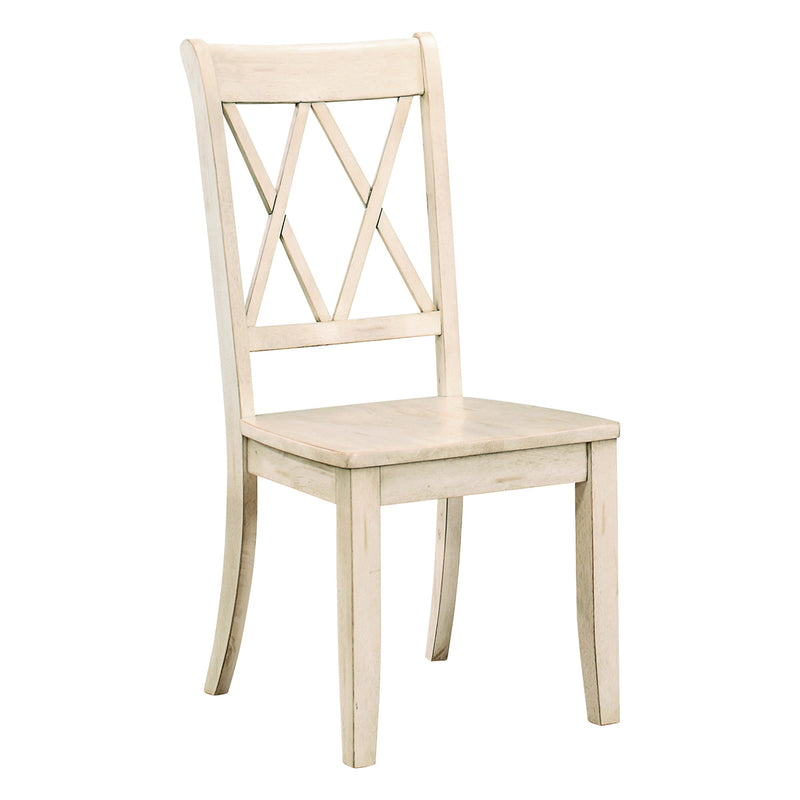 Janina Natural/White Dining Set - Lara FurnitureDining Room Set