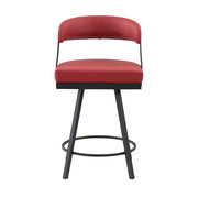 5565-24RD Swivel Counter Height Chair, Set of 2 - 5565-24RD