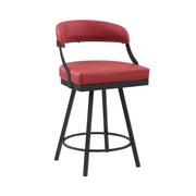 5565-24RD Swivel Counter Height Chair, Set of 2 - 5565-24RD